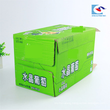 High quality custom drinks corrugated packaging box manufacturers